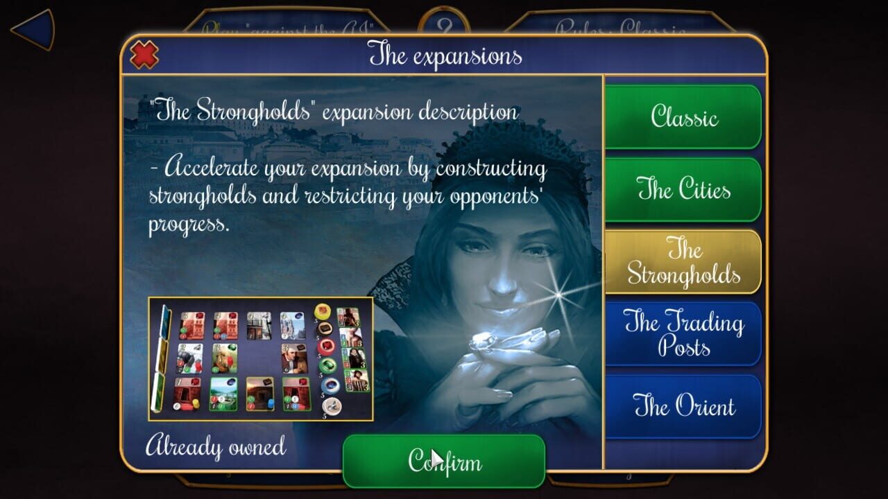Screenshot for Splendor: The Strongholds