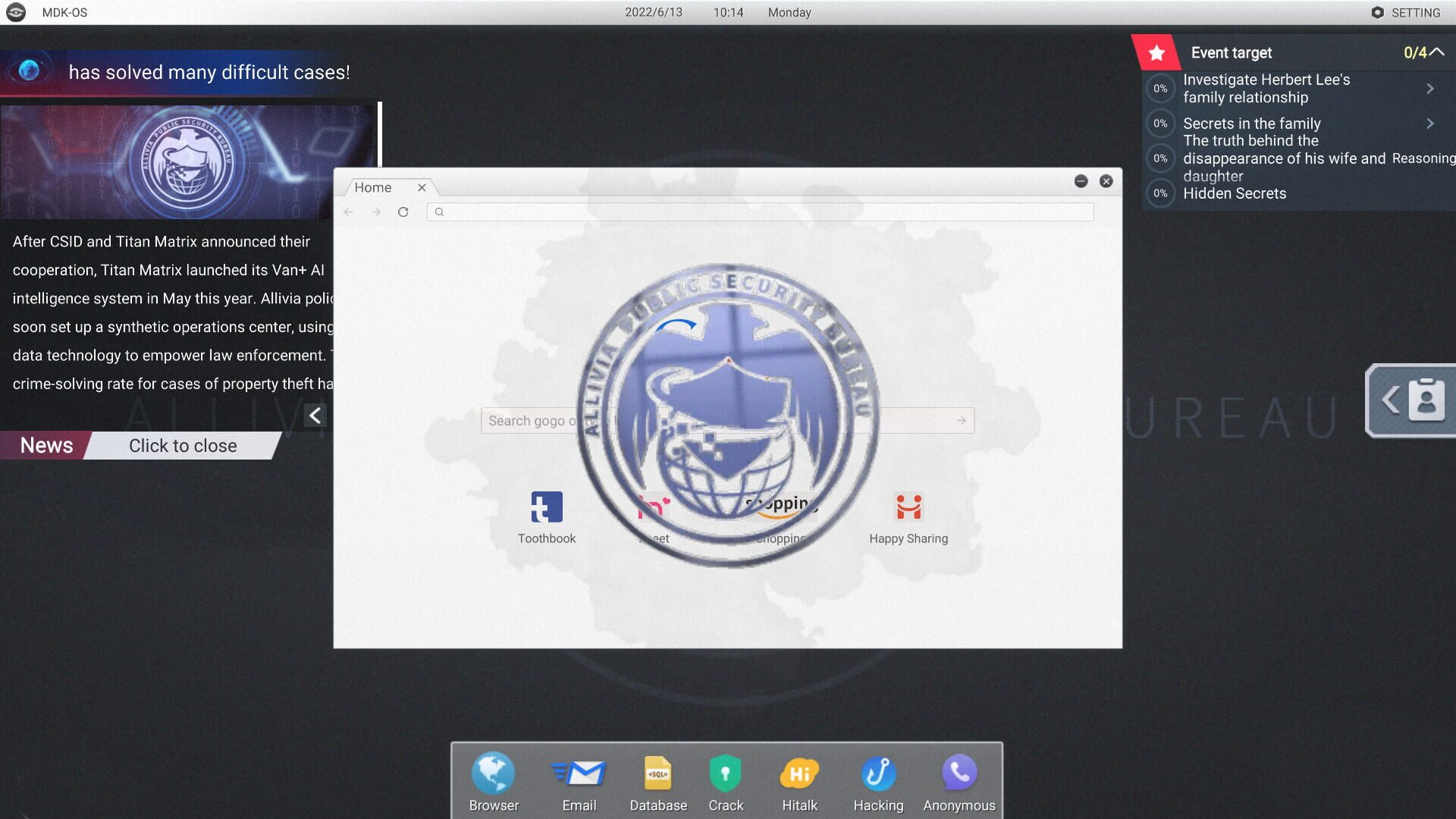 Screenshot for Cyber Manhunt: Home Sweet Home