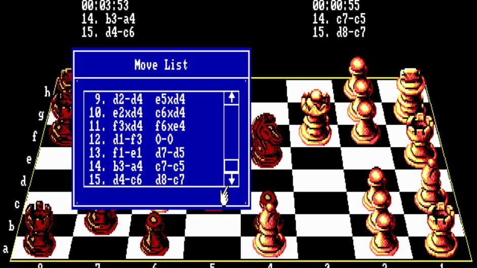 Screenshot for The Fidelity Chessmaster 2100