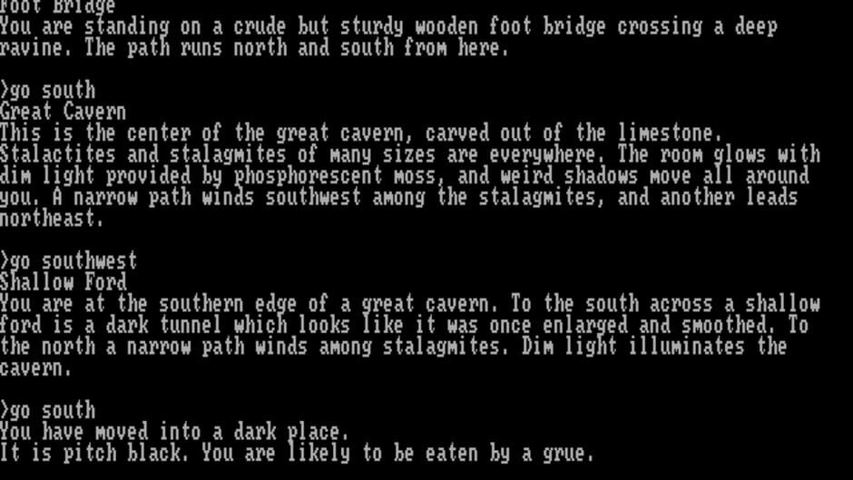 Screenshot for Zork II: The Wizard of Frobozz