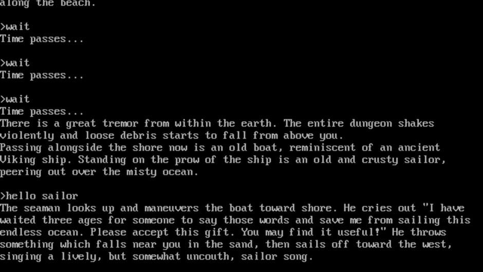 Screenshot for Zork III: The Dungeon Master