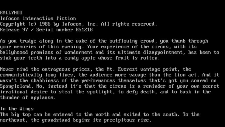 Screenshot for Ballyhoo