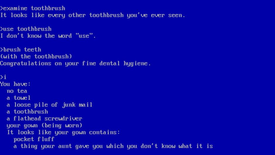 Screenshot for The Hitchhiker's Guide to the Galaxy