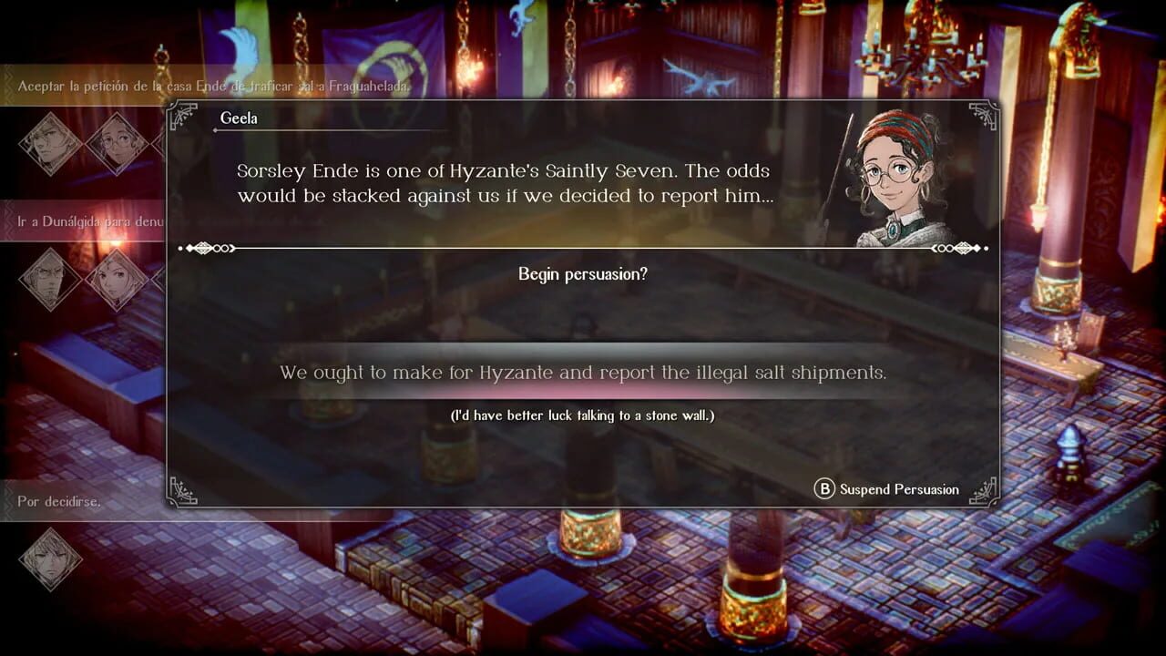 Screenshot for Triangle Strategy