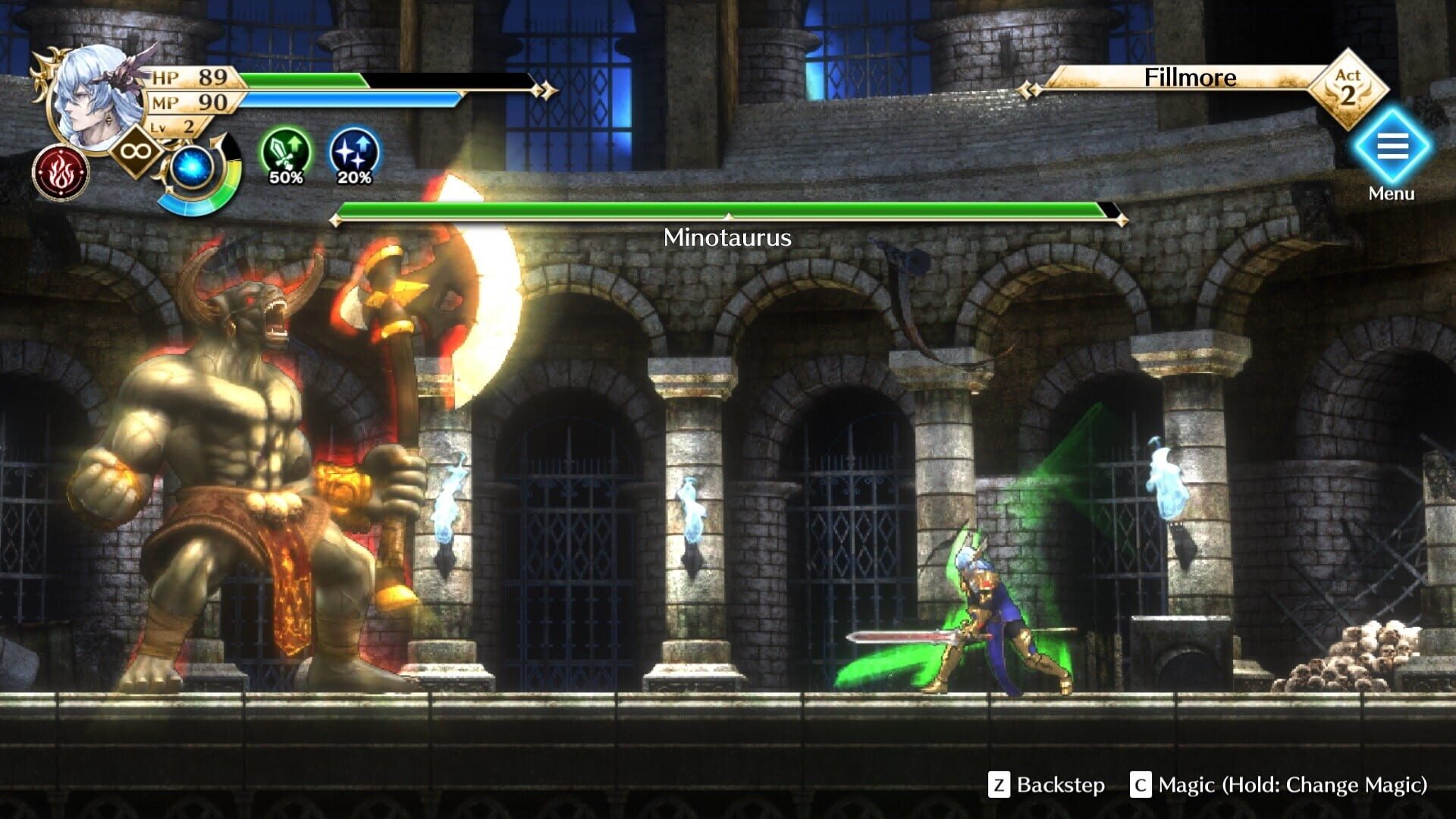 Screenshot for Actraiser Renaissance