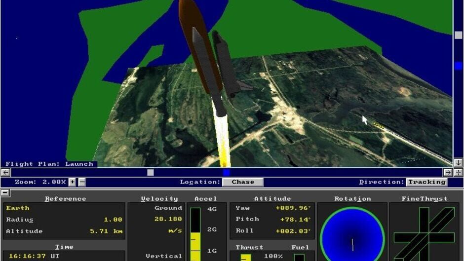 Screenshot for Microsoft Space Simulator