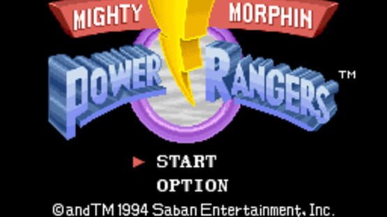 Screenshot for Mighty Morphin Power Rangers