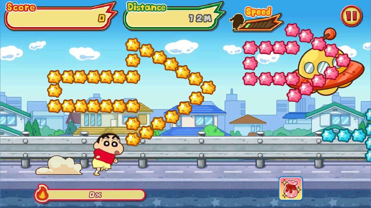 Screenshot for Crayon Shin Chan: The Storm Called! Flaming Kasukabe Runner!!