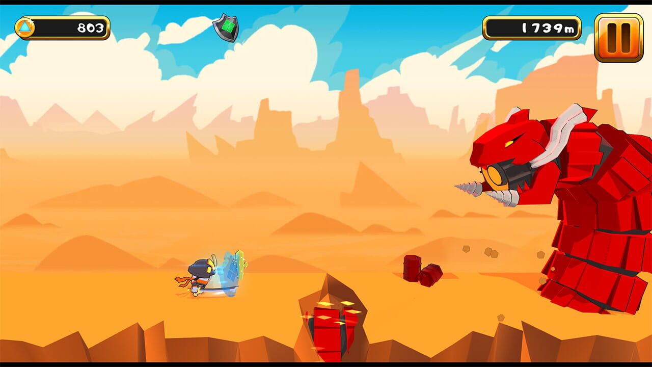 Screenshot for Cube Samurai: Run Squared