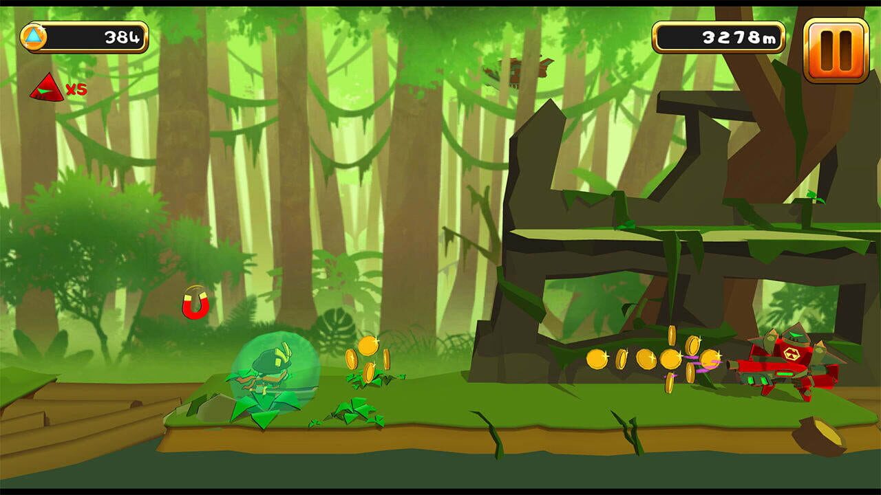 Screenshot for Cube Samurai: Run Squared