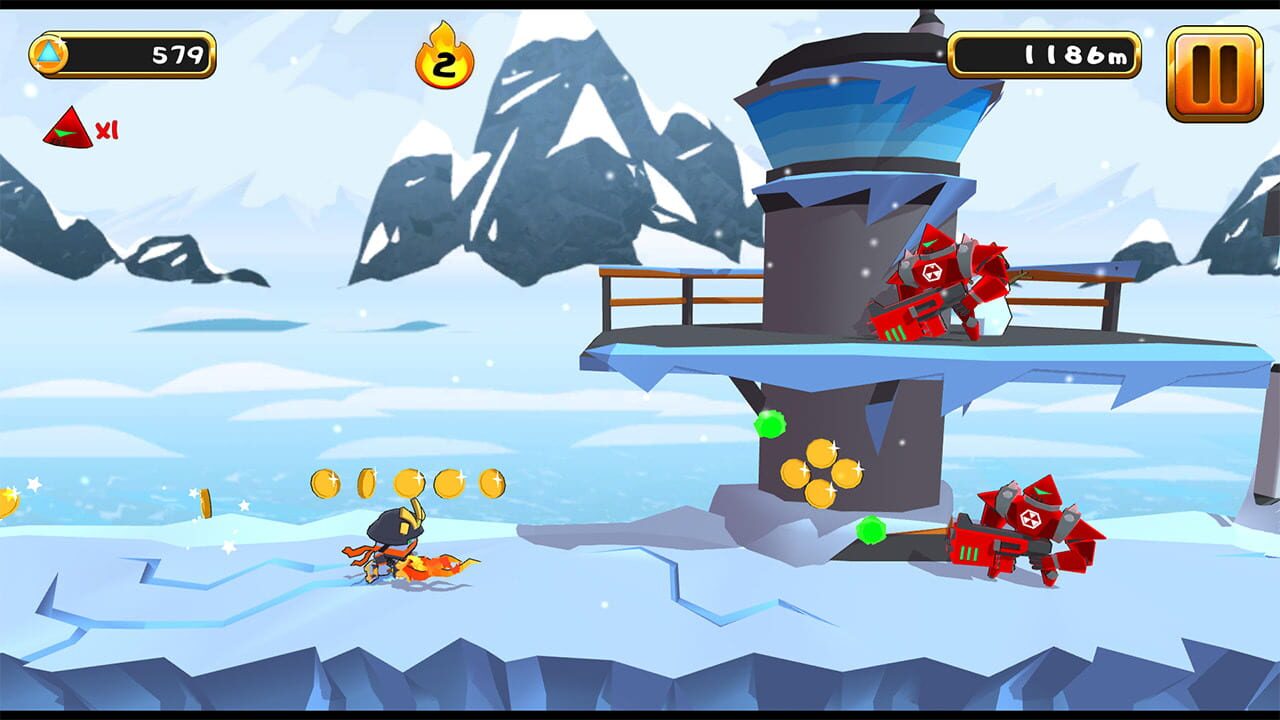 Screenshot for Cube Samurai: Run Squared