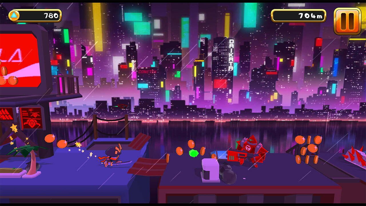 Screenshot for Cube Samurai: Run Squared