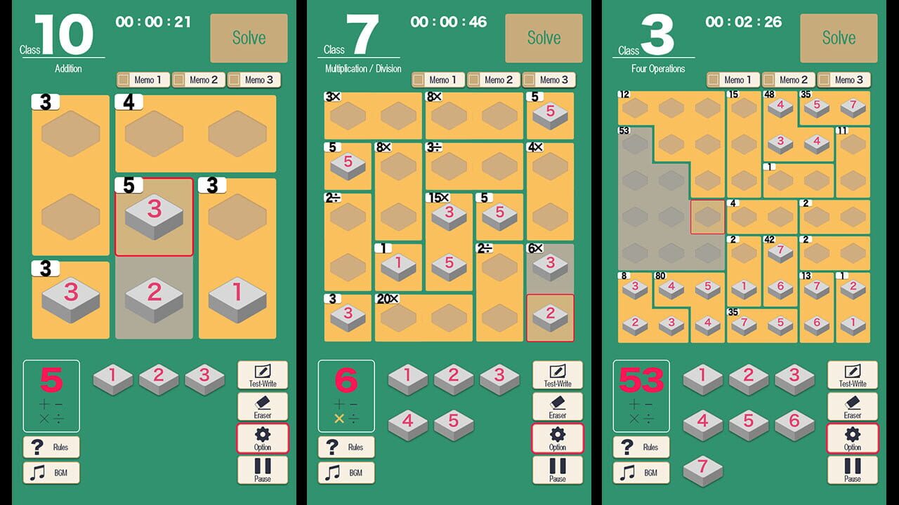 Screenshot for MMC Kenken: The World's Most Exciting Math and Logic Puzzle