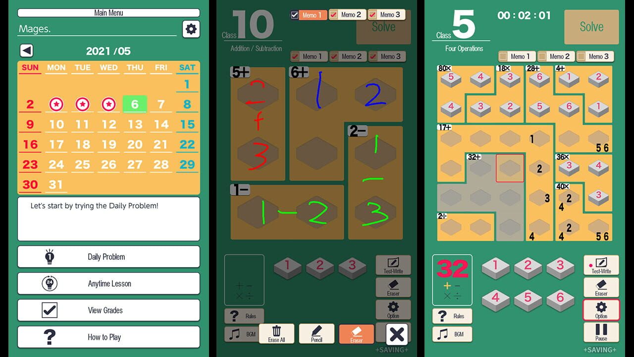 Screenshot for MMC Kenken: The World's Most Exciting Math and Logic Puzzle