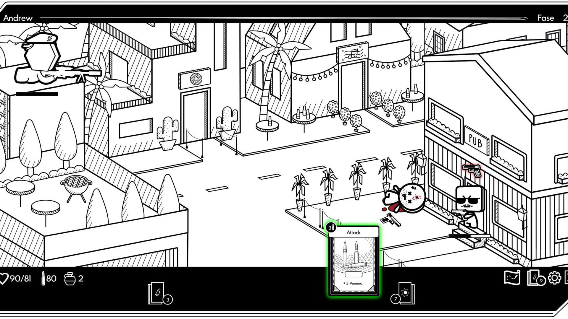 Screenshot for Geometric Sniper: Card Game