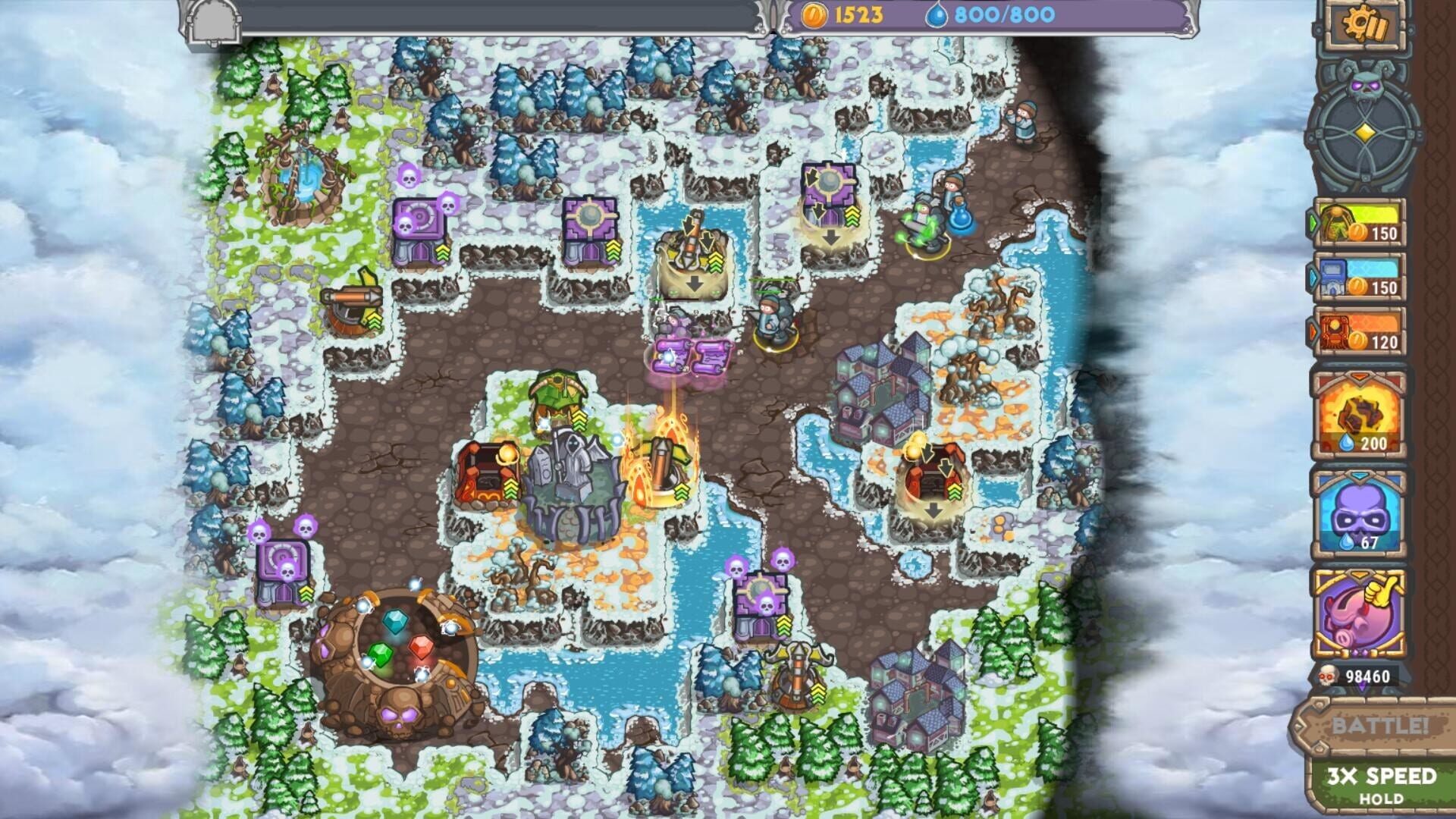 Screenshot for Cursed Treasure 2: Ultimate Edition - Tower Defense