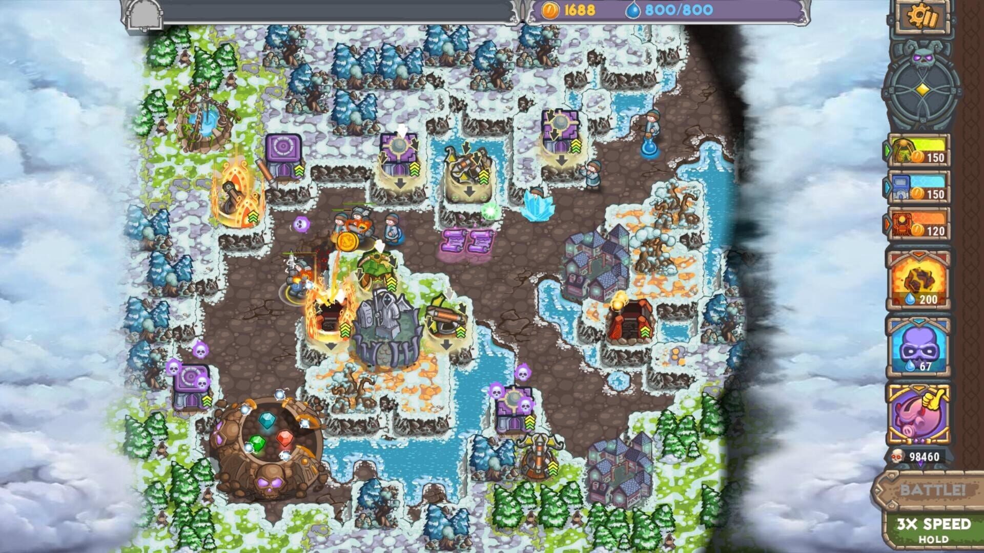 Screenshot for Cursed Treasure 2: Ultimate Edition - Tower Defense