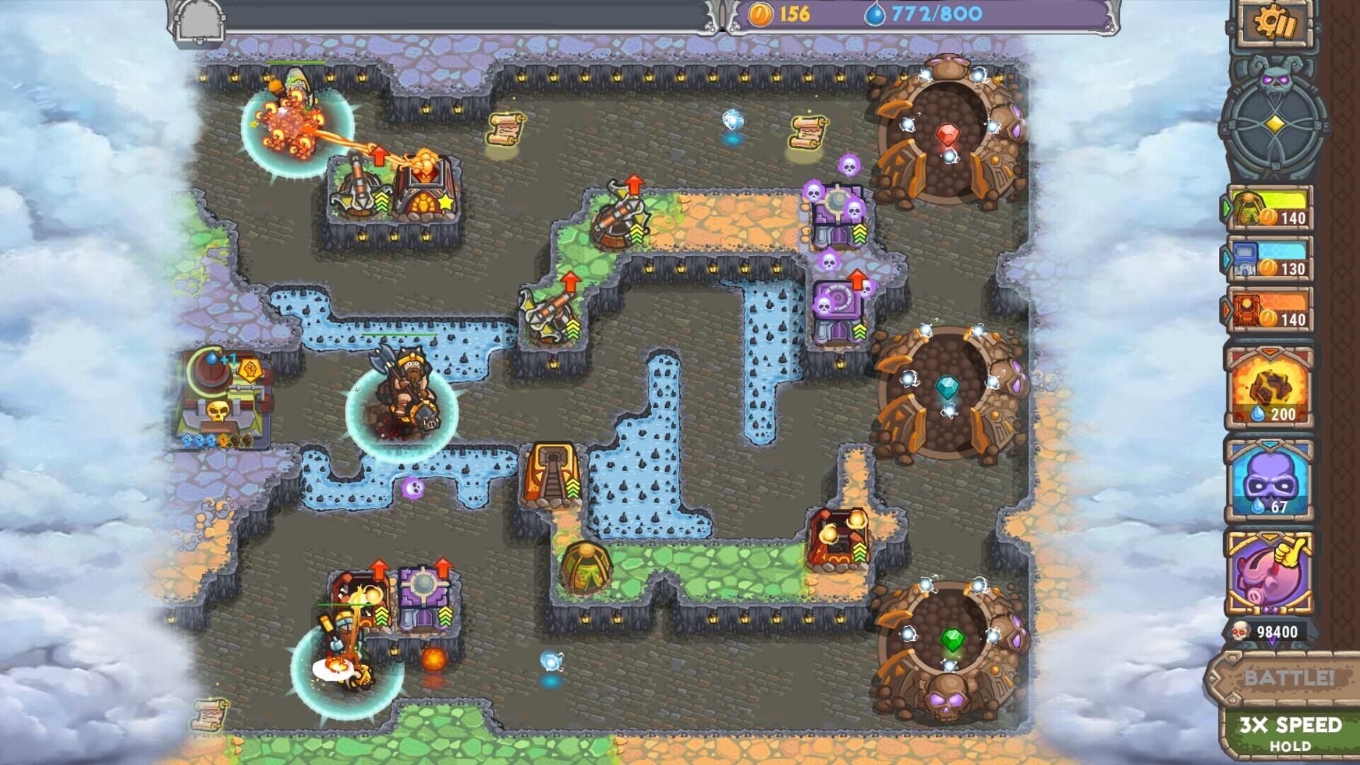 Screenshot for Cursed Treasure 2: Ultimate Edition - Tower Defense