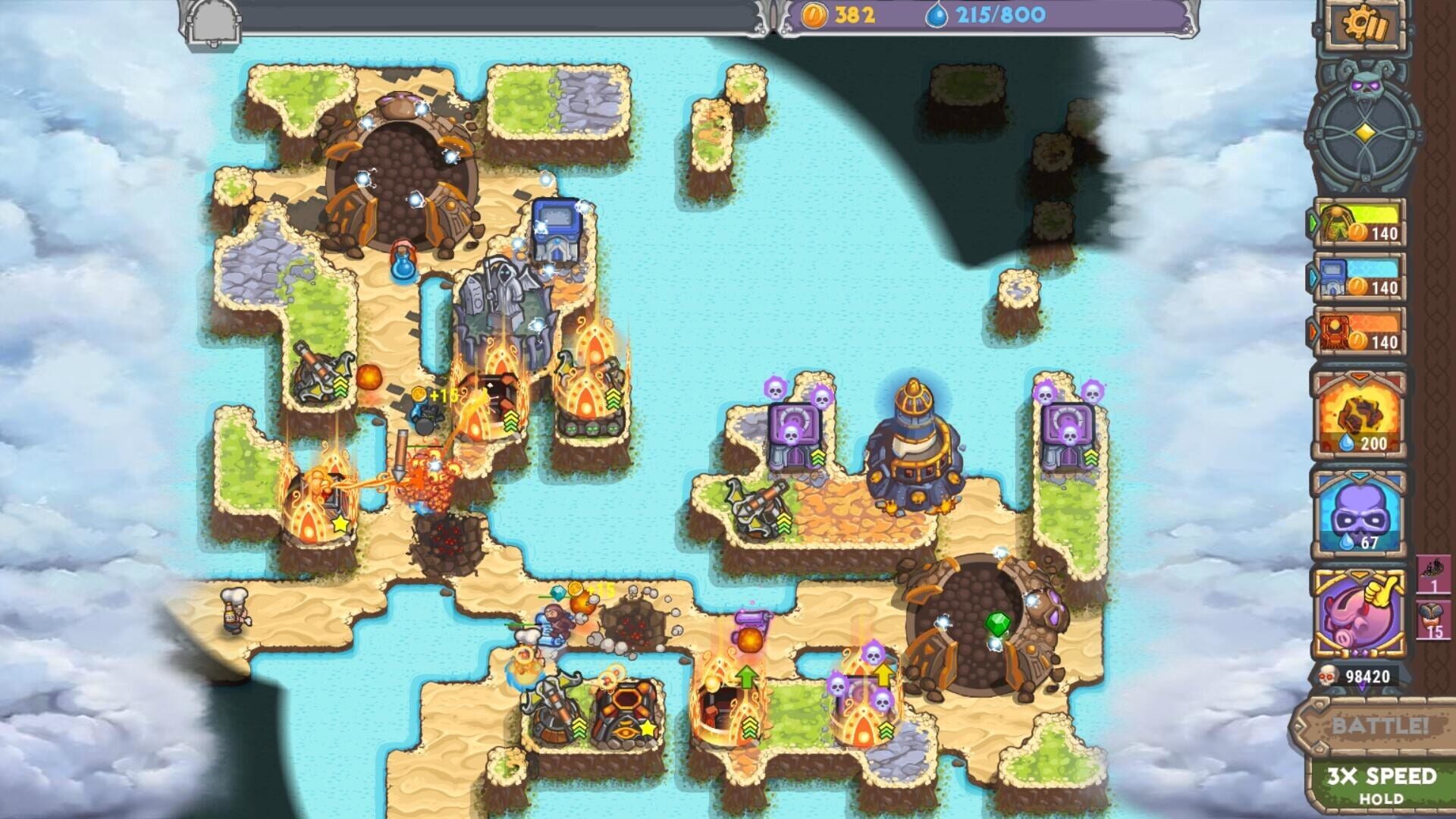 Screenshot for Cursed Treasure 2: Ultimate Edition - Tower Defense