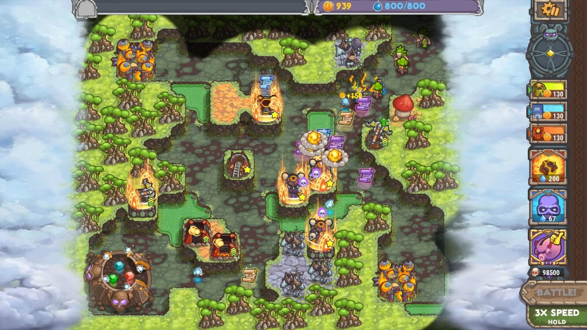 Screenshot for Cursed Treasure 2: Ultimate Edition - Tower Defense