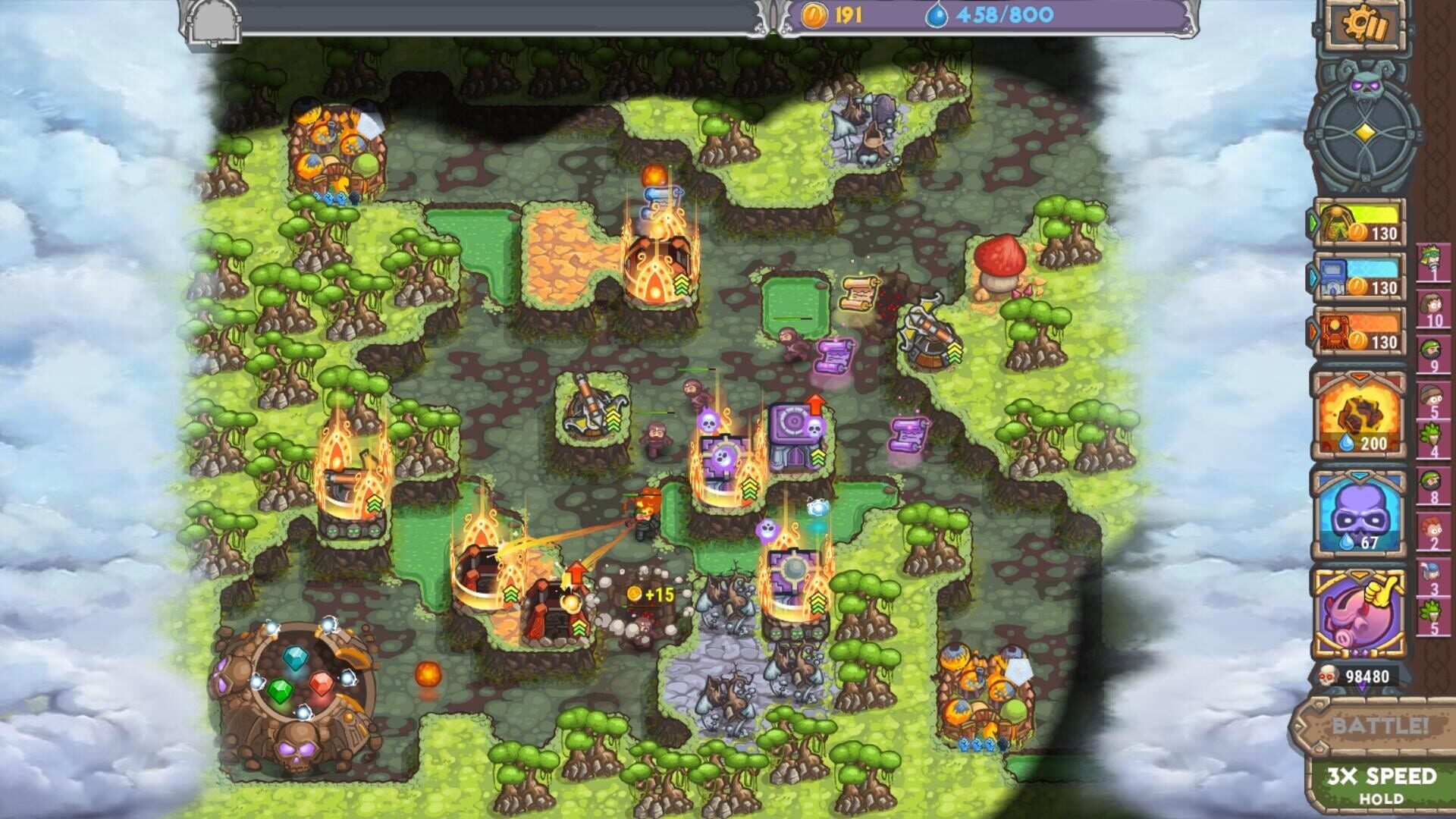 Screenshot for Cursed Treasure 2: Ultimate Edition - Tower Defense