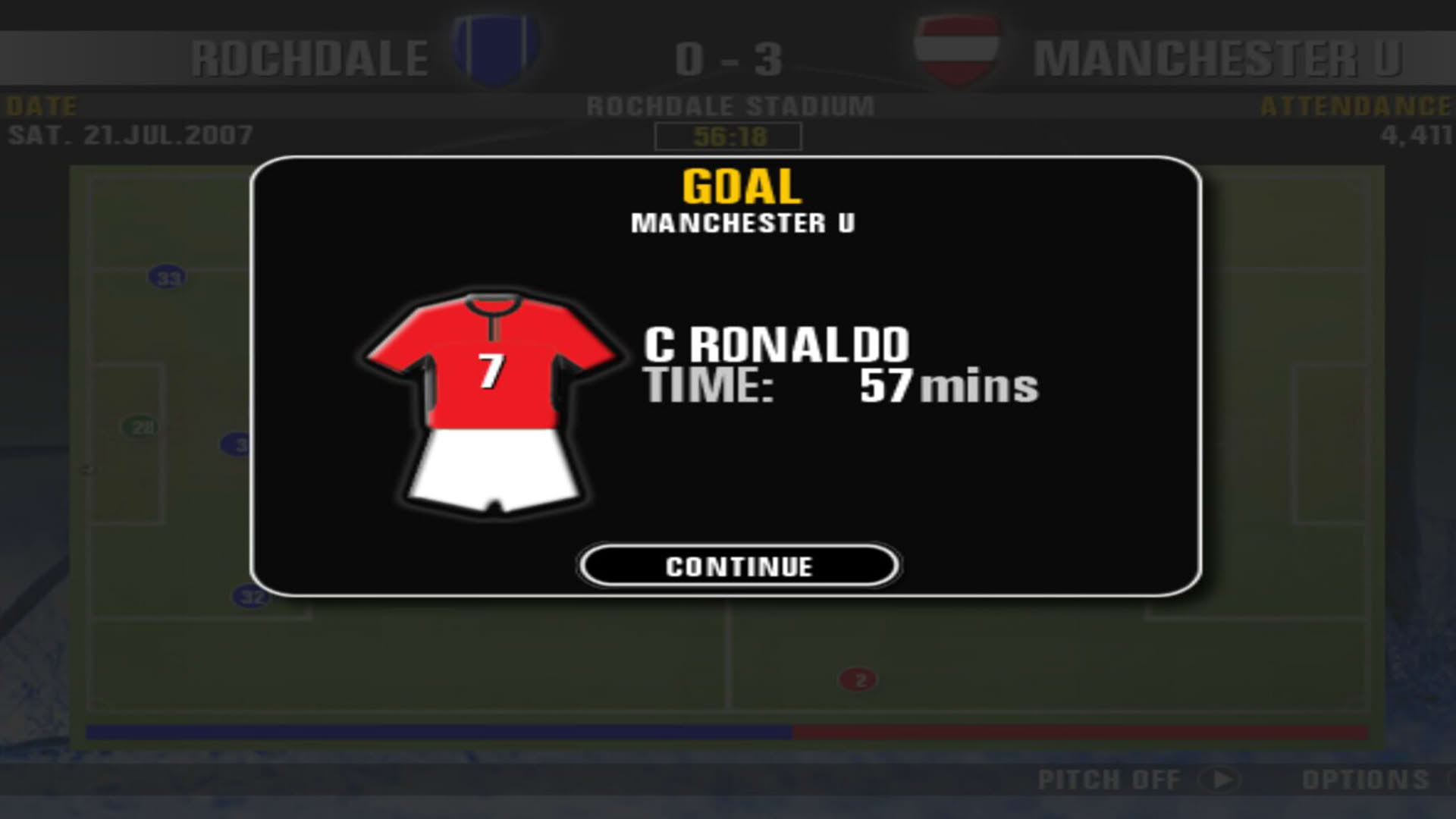 Screenshot for Premier Manager 08