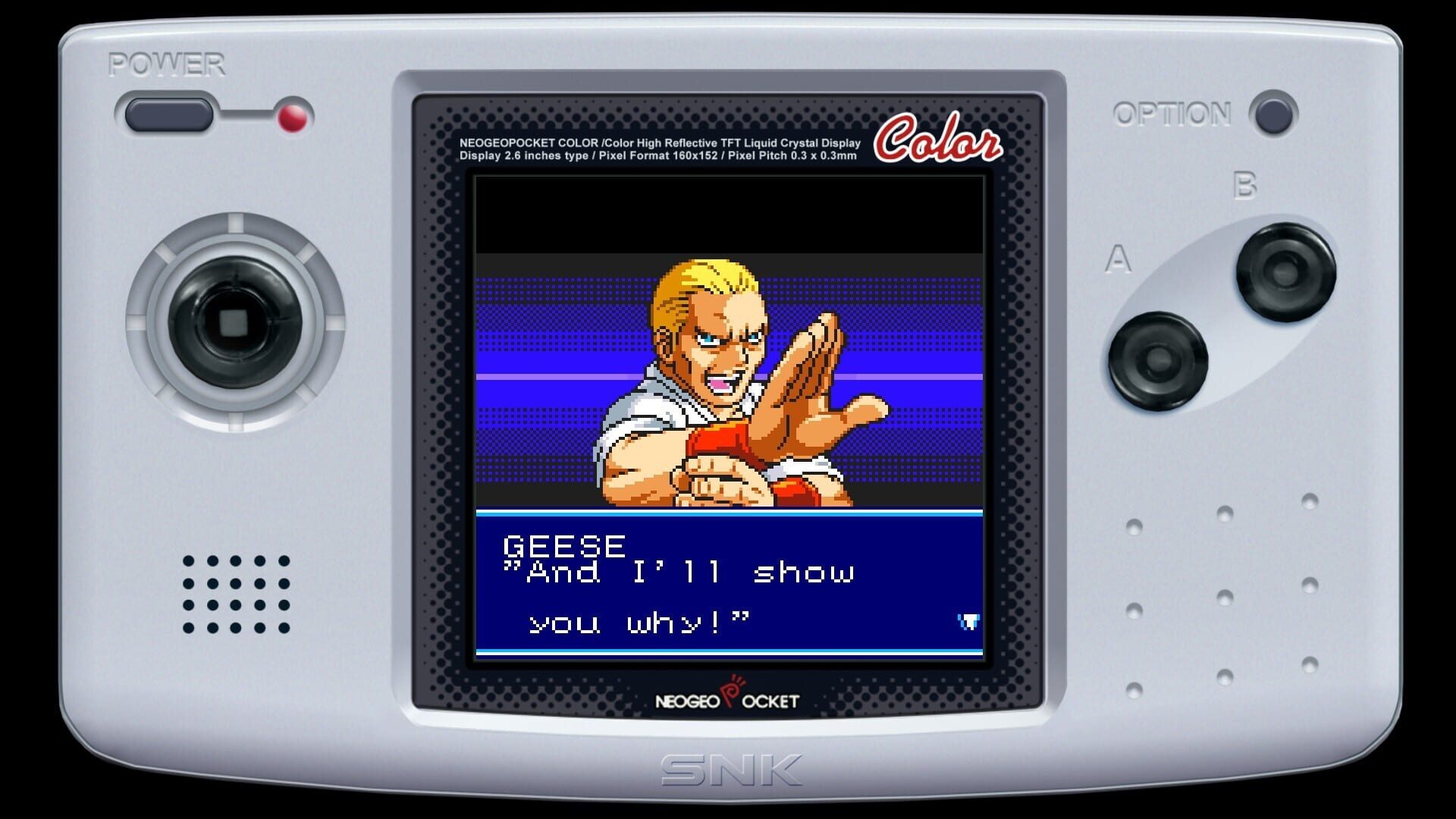Screenshot for SNK vs. Capcom: The Match of the Millennium