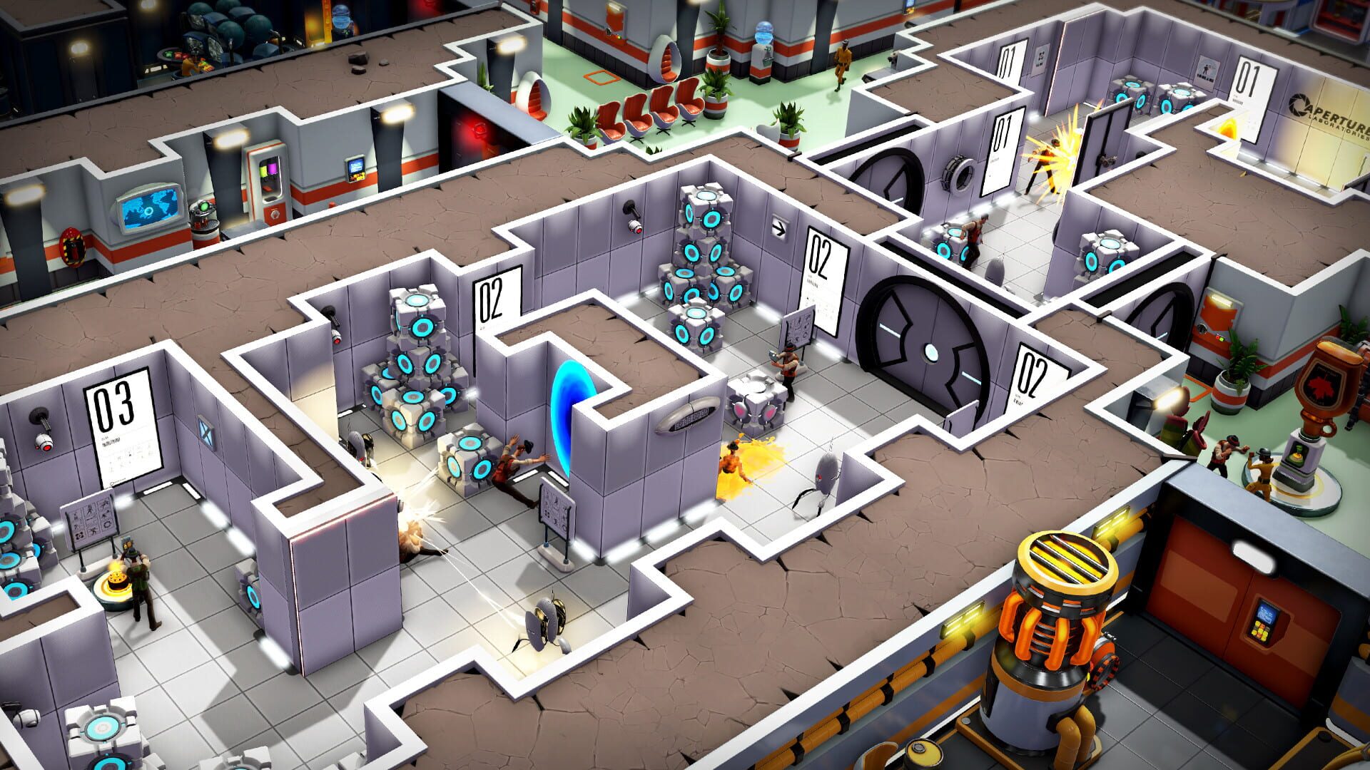 Screenshot for Evil Genius 2: World Domination - Portal Pack