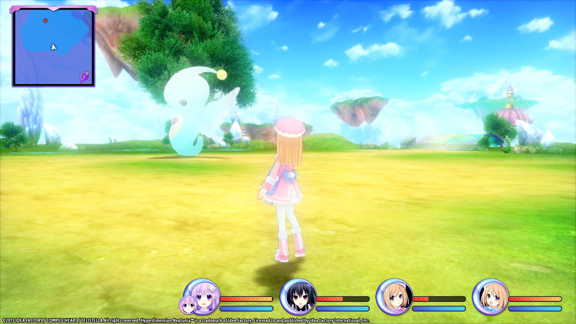 Screenshot for Hyperdimension Neptunia Re;Birth2: Sister's Generation - Giant Island