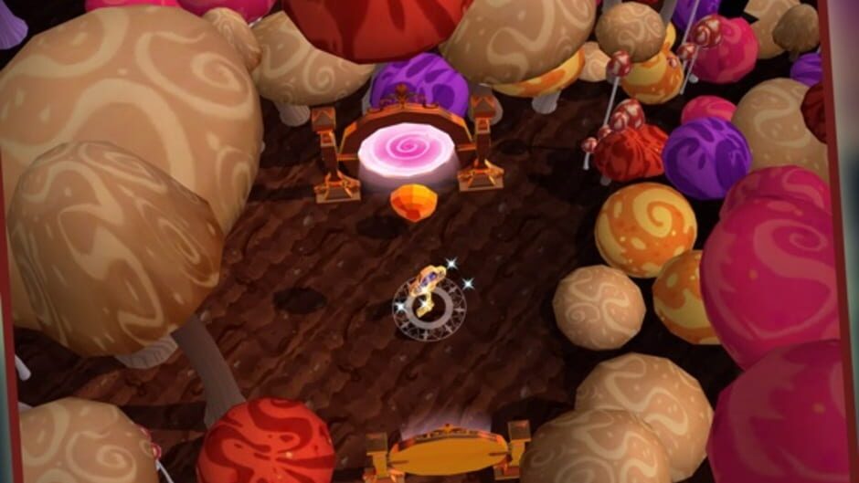 Screenshot for Alice in Wonderland: Puzzle Golf Adventures