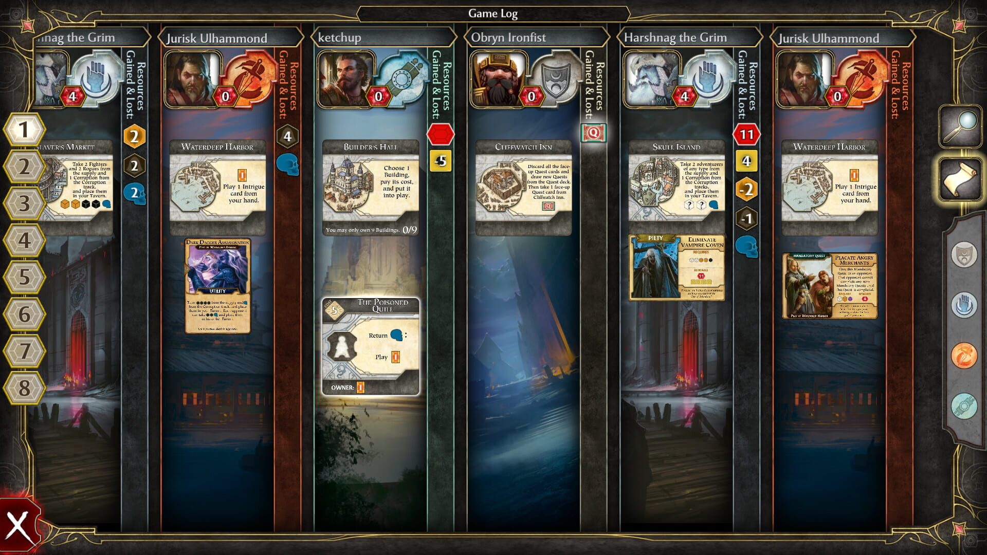 Screenshot for D&D Lords of Waterdeep: Skullport expansion