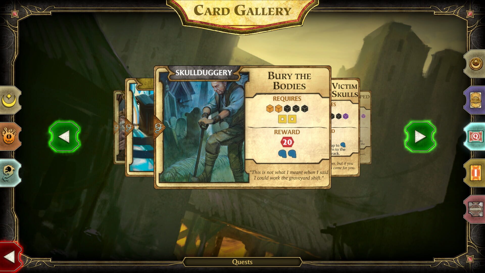 Screenshot for D&D Lords of Waterdeep: Skullport expansion