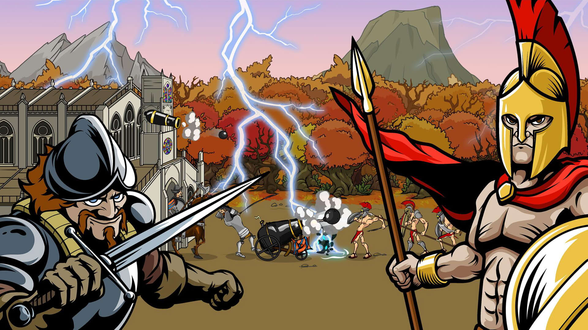 Screenshot for Age of War 2