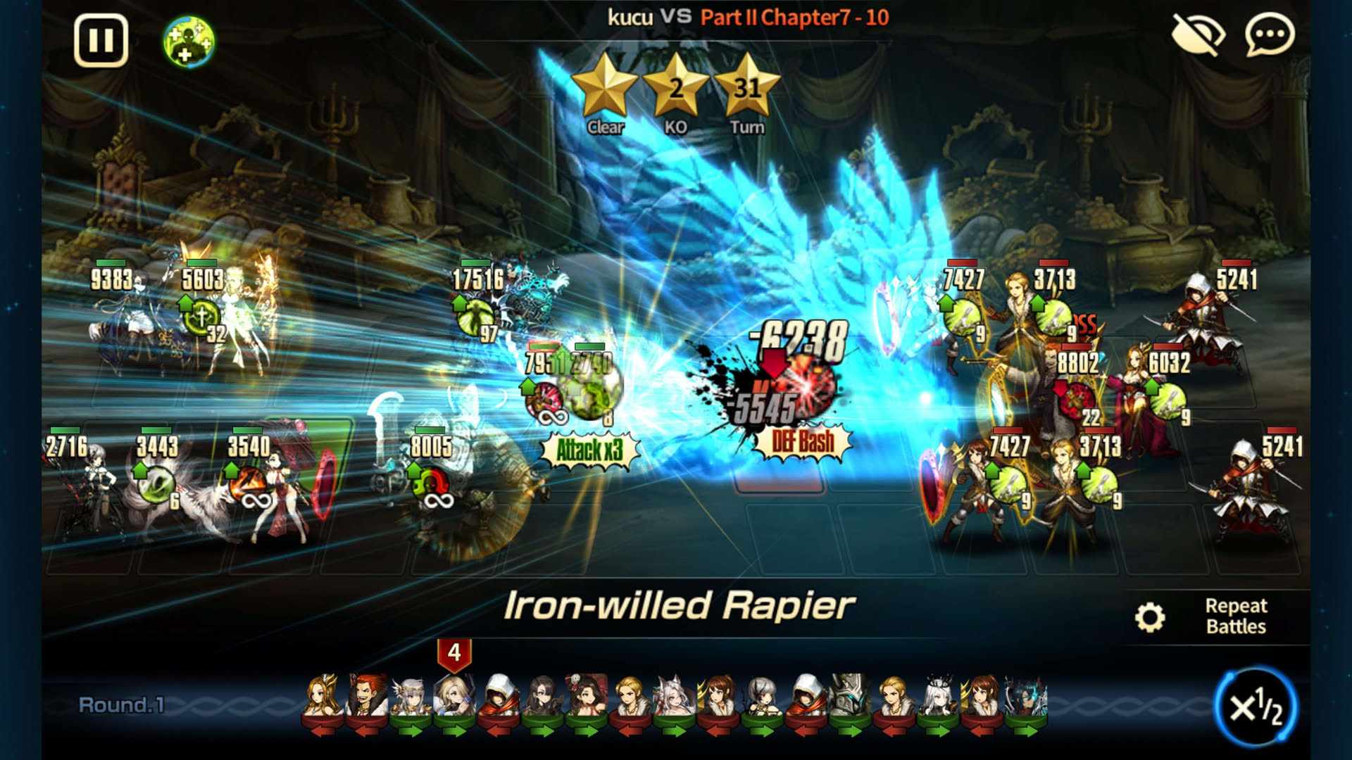 Screenshot for Brave Nine