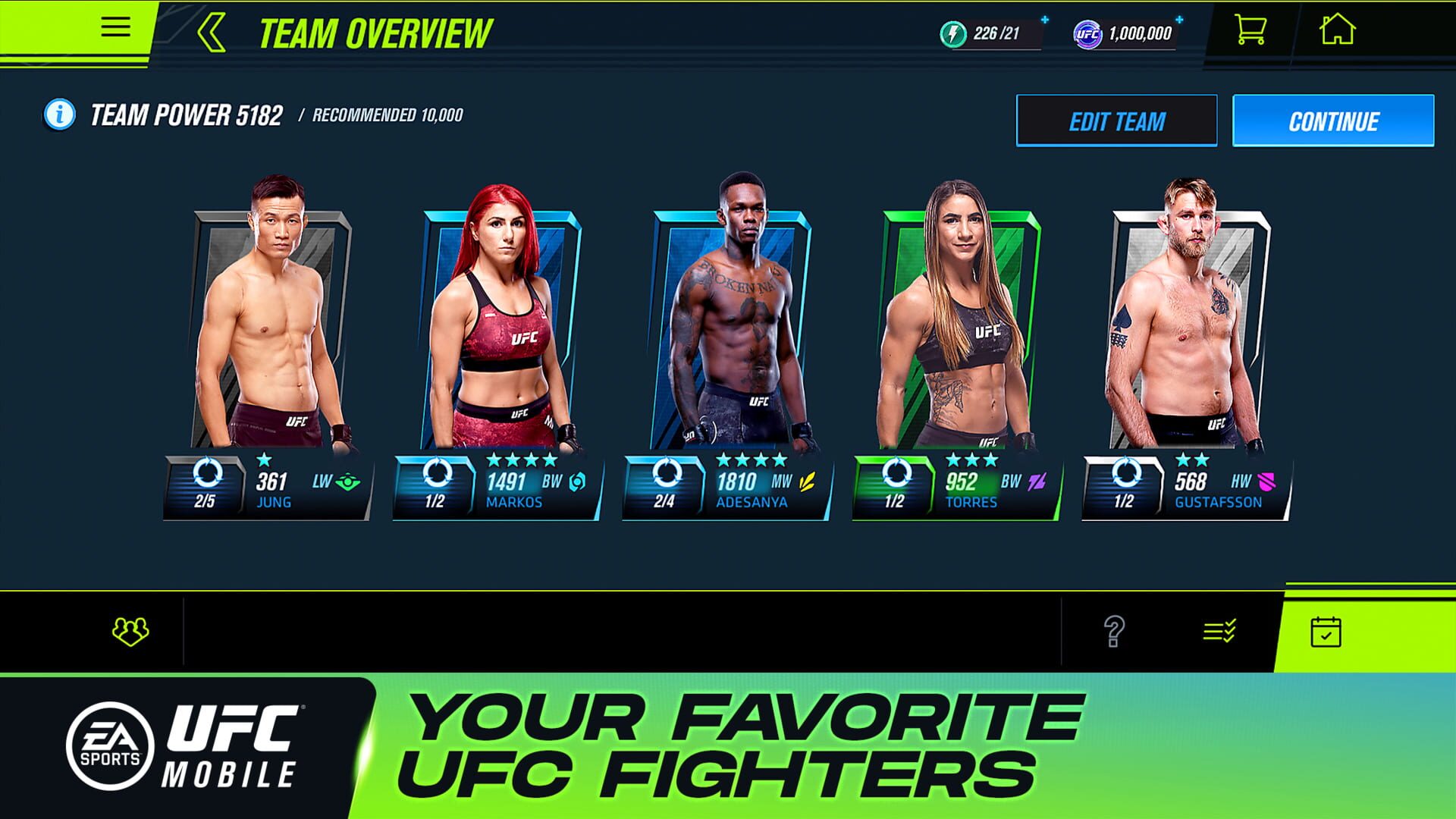 Screenshot for EA Sports UFC Mobile 2