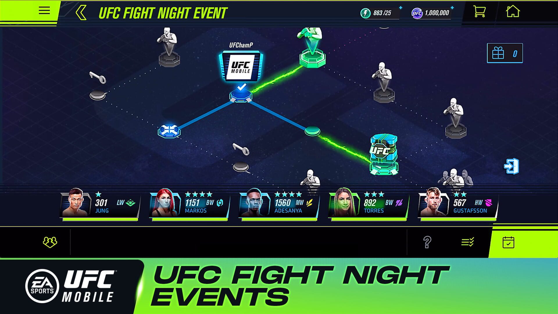 Screenshot for EA Sports UFC Mobile 2