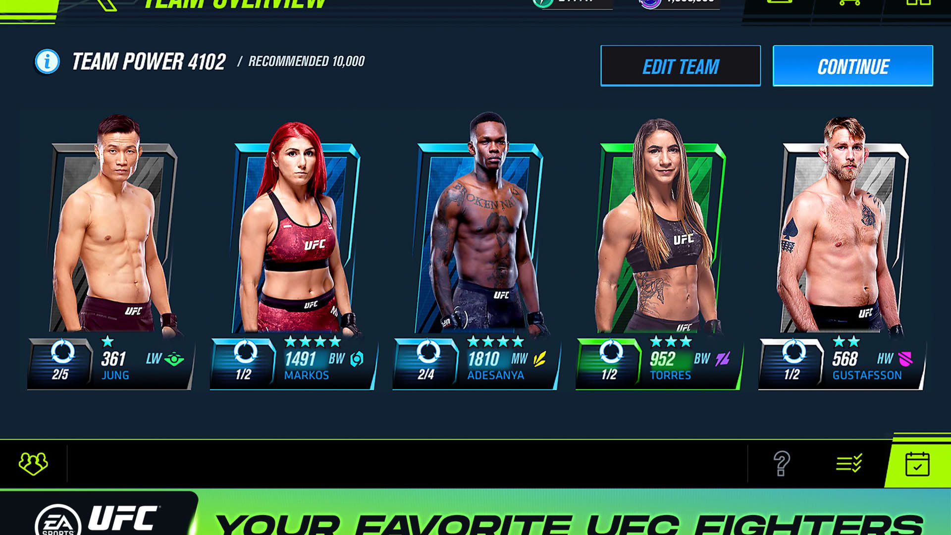 Screenshot for EA Sports UFC Mobile 2