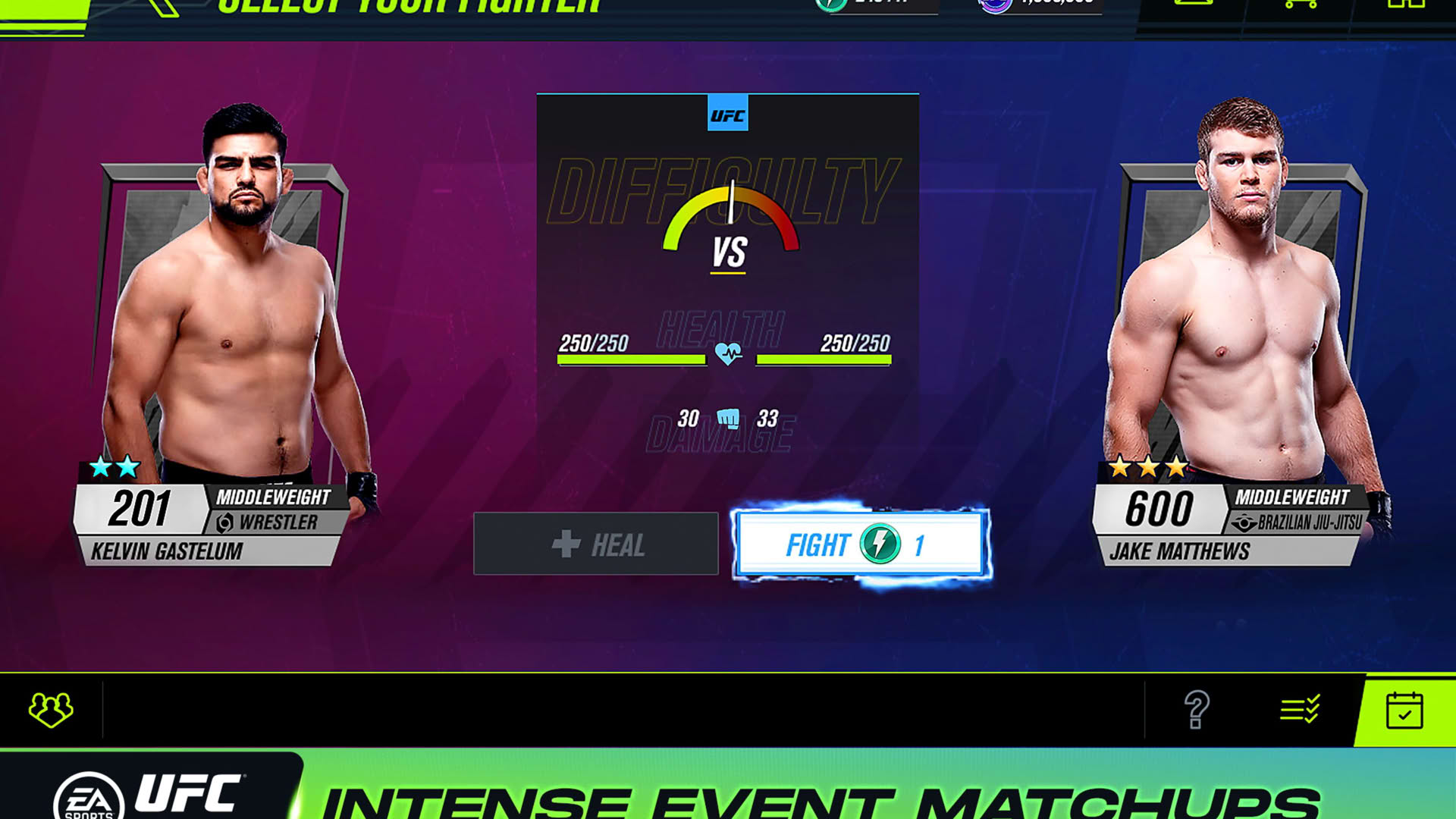 Screenshot for EA Sports UFC Mobile 2