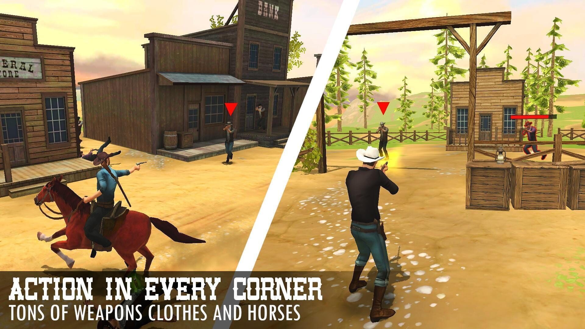 Screenshot for Guns and Spurs 2