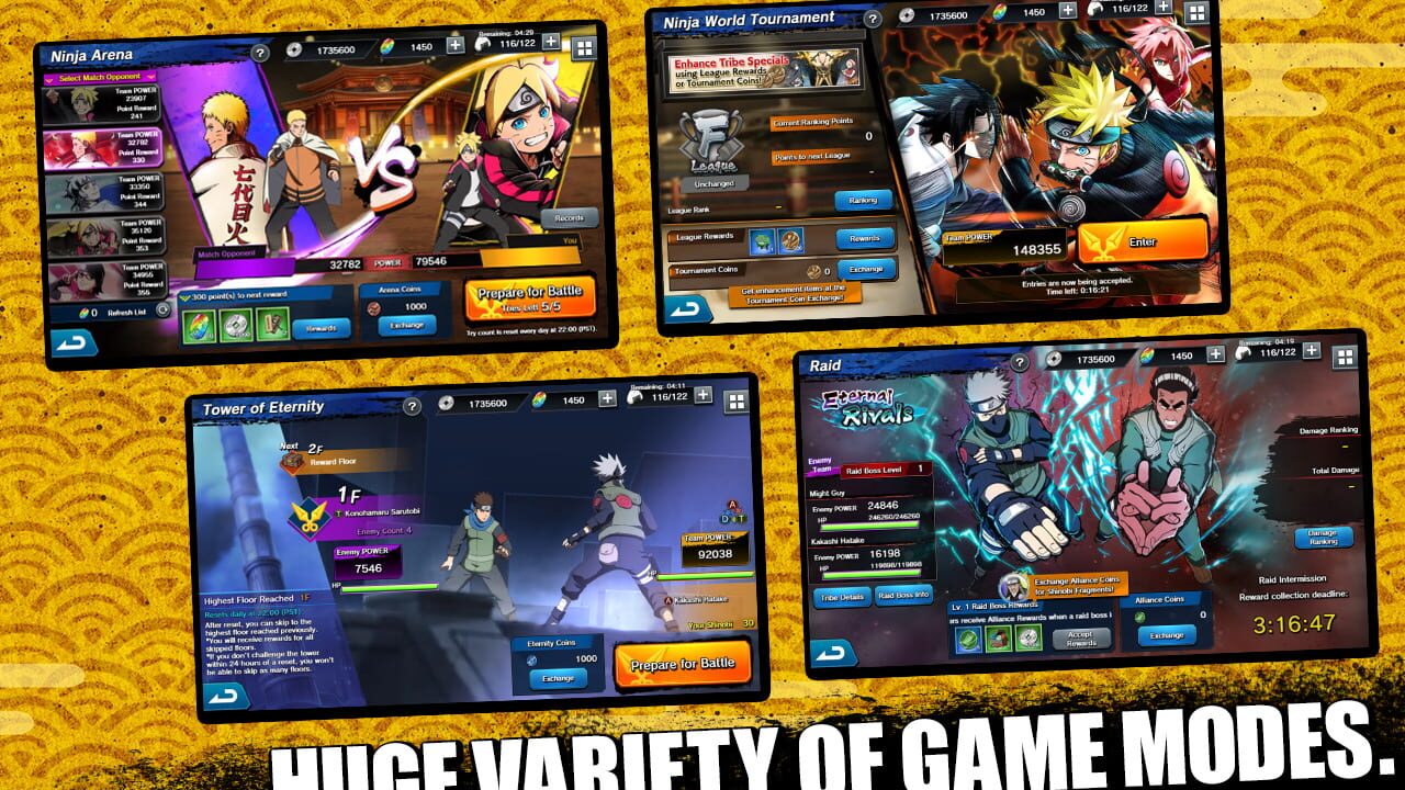 Screenshot for Naruto x Boruto: Ninja Tribes