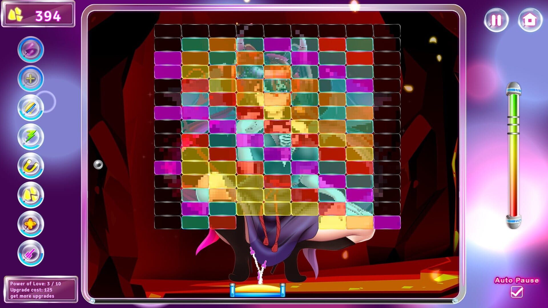 Screenshot for Busty Balls Brick Breaker