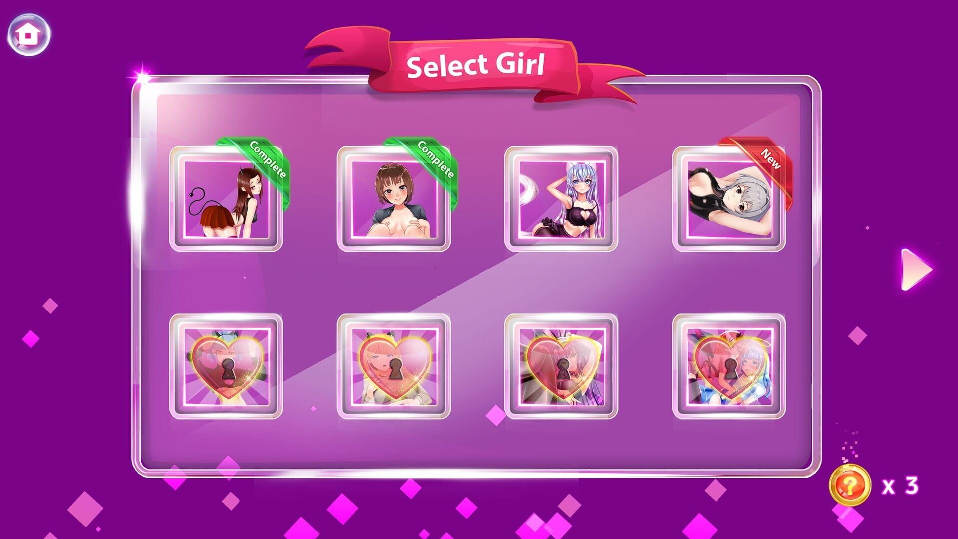 Screenshot for Busty Balls Brick Breaker