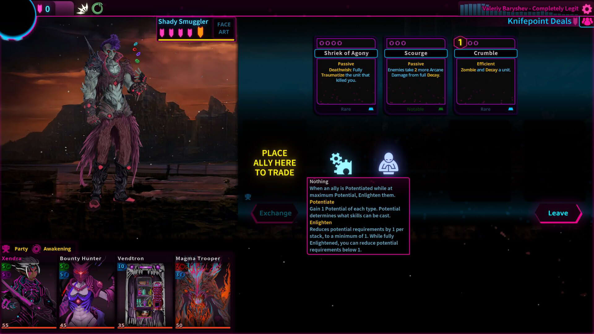 Screenshot for Malice & Greed
