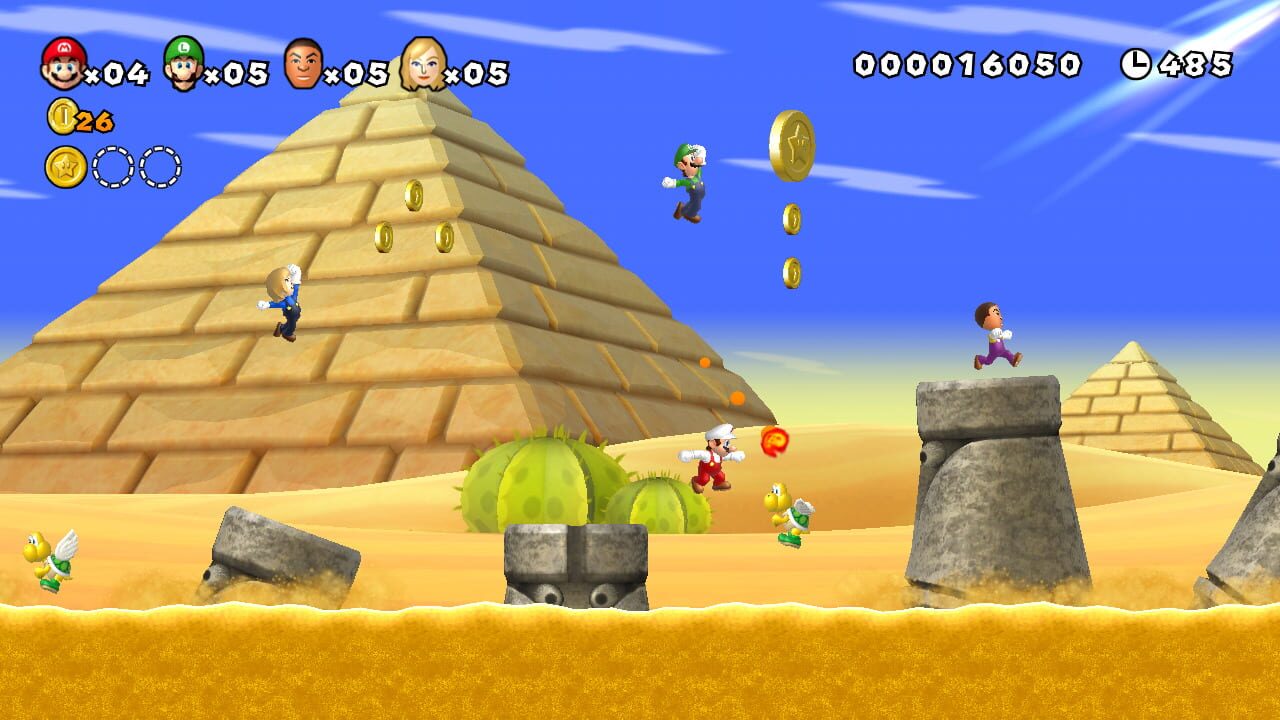 Screenshot for New Super Mario Bros. Mii