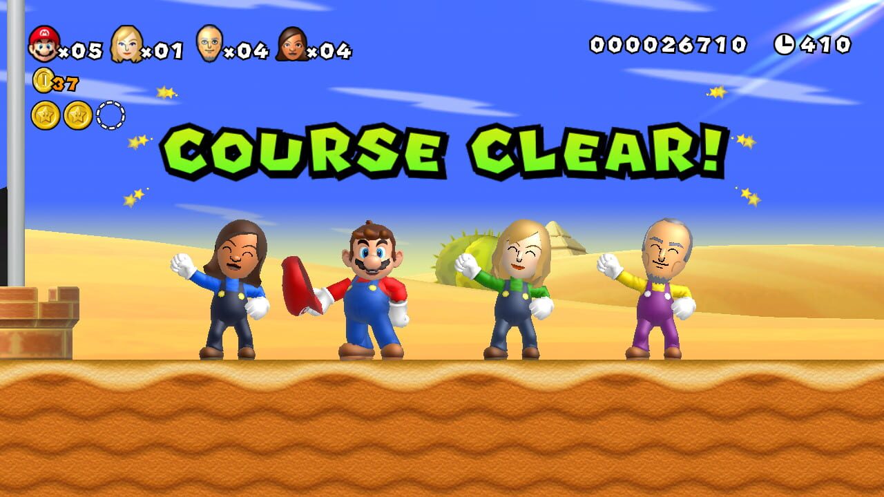 Screenshot for New Super Mario Bros. Mii