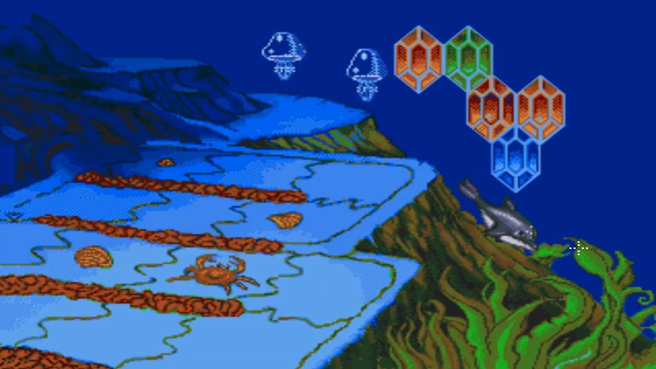 Screenshot for Ecco Jr. and The Great Ocean Treasure Hunt!