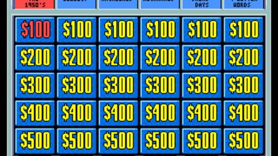 Screenshot for Jeopardy!