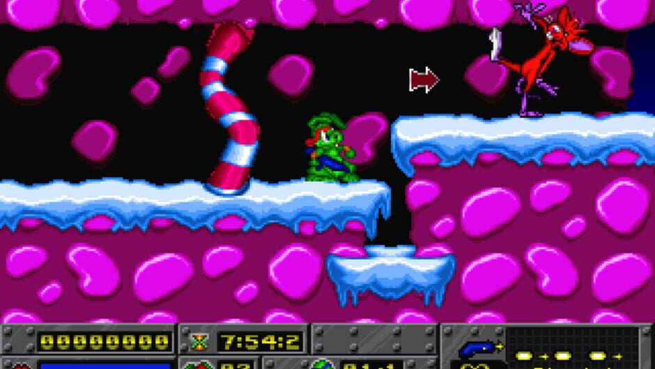 Screenshot for Jazz Jackrabbit: Holiday Hare 1994