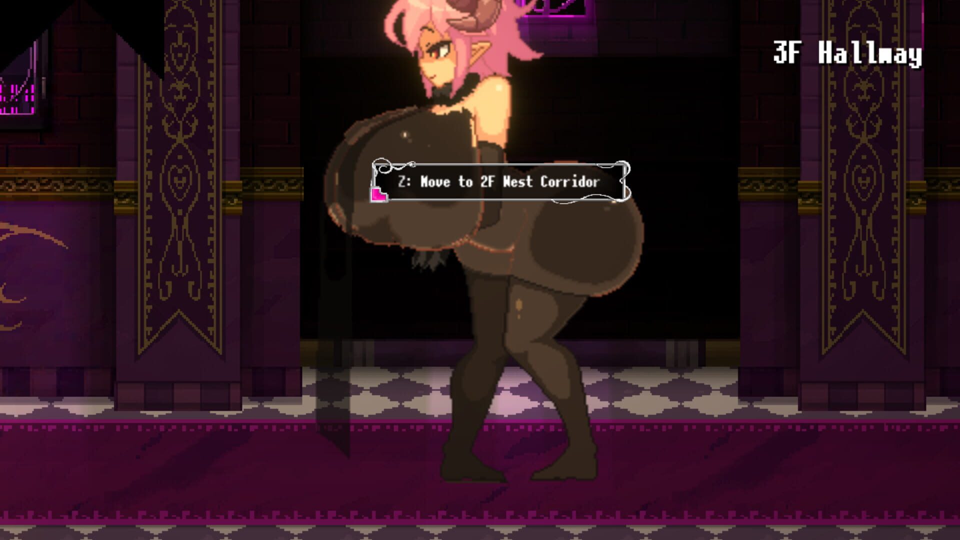 Screenshot for A Lose Hero in the Castle of the Succubi