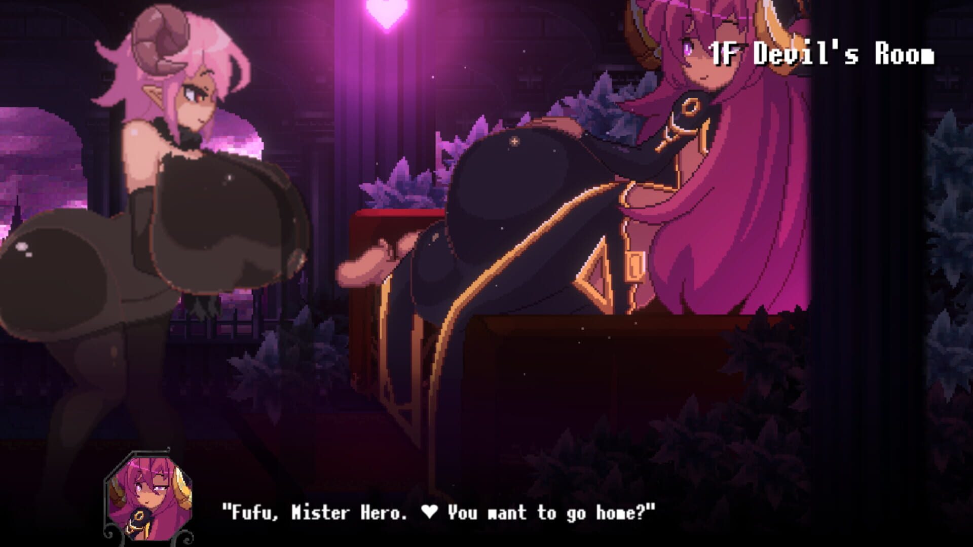 Screenshot for A Lose Hero in the Castle of the Succubi